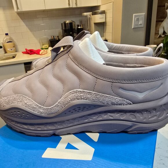 Hoka One One Ora Primo Elite Terrain System - Moonstone Astral Men’s Sz 13 NEW - Picture 4 of 14